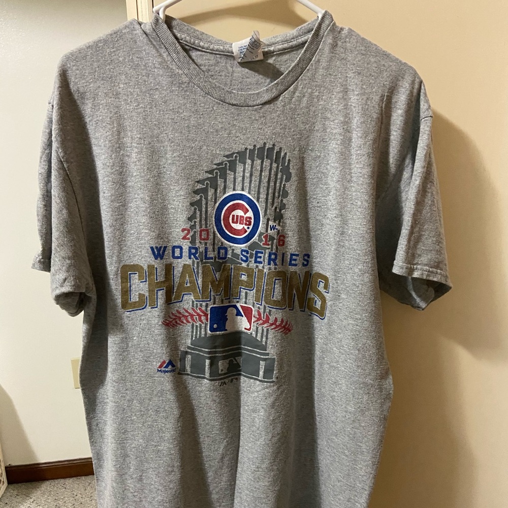 2016 World Series Championship Cubs T-shirt